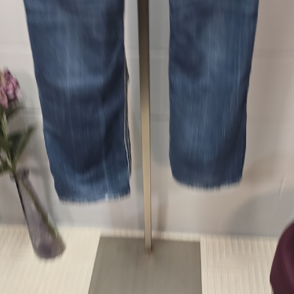 Silver Jeans Dark Blue Straight Leg Denim - Picture 12 of 14